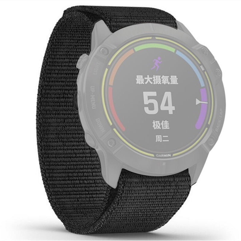 22mm Soft Knitted Nylon Watch Band Loop Fastener Wristband for Garmin Fenix 6X Pro Fenix 5 Plus 22mm Soft Knitted Nylon Watch Band Loop Fastener Wristband for Garmin Fenix 6X Pro Fenix 5 Plus